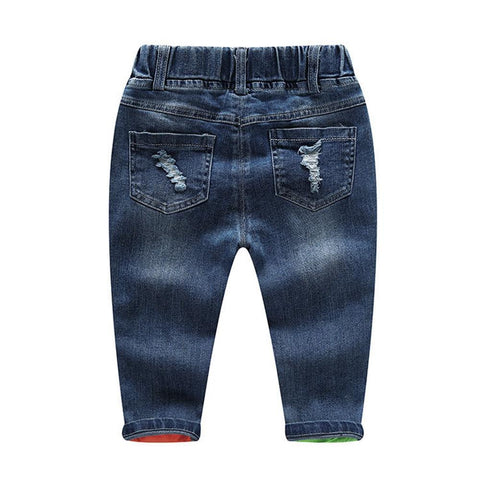 1-5T Baby Pants Boys Girls Jeans Spring Autumn Stretchy Denim trousers Children Clothes Toddler Clothing Babe Jeans Pants