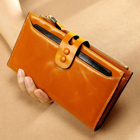 Multi-card Position Handbag Card Pocket Long Ladies Wallets-BS00194-Veeddydropshipping