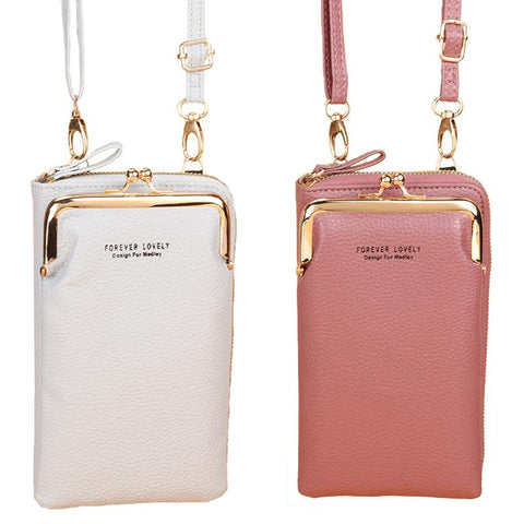 Women Mini Matte Leather Shoulder Messenger Bag Clutch Bolsas Ladies-BS00108-Veeddydropshipping