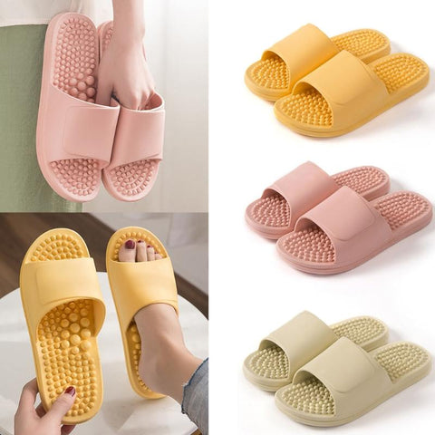 Open Toe Shower Slippers PVC Non-Slip Slide Sandals-BS01102-Veeddydropshipping