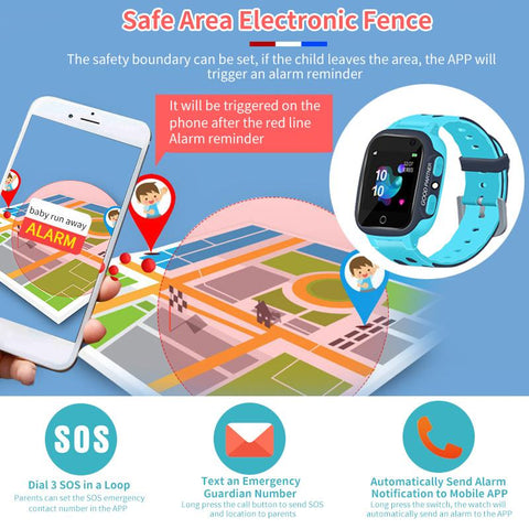 2023 New Smart Watch for Xiaomi for Children GPS SOS Waterproof -CE00669-Veeddydropshipping