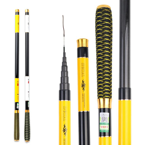 For Carp Fishing Rod Feeder Hard FRP Carbon Fiber Portable Durable Ultra Light Telescopic -OS00415-Veeddydropshipping