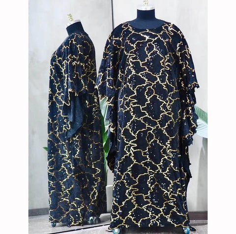 Africa Clothing Woman Dashiki Long Dresses-WF01656-Veeddydropshipping