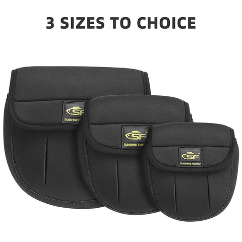 3D 5 mm Fishing Reel Bag Neoprene Fishing Spinning Reel Protective Bag Case Cover -OS00495-Veeddydropshipping
