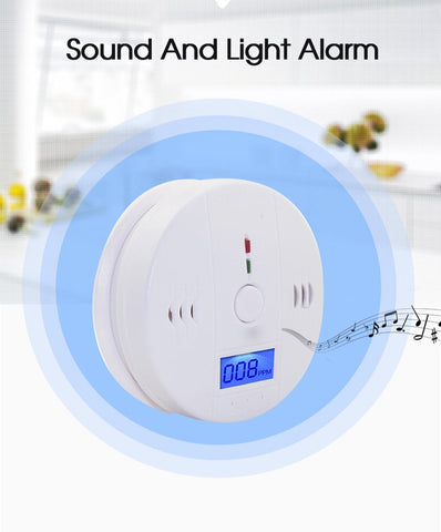 Carbon Sensor Smoke Detector Warning Alarm-CO00615-Veeddydropshipping