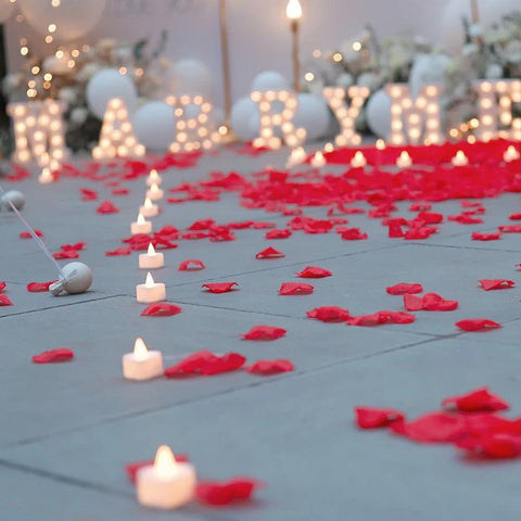 Simulation Rose Petals Artificial Flower Wedding-HA00771-Veeddydropshipping