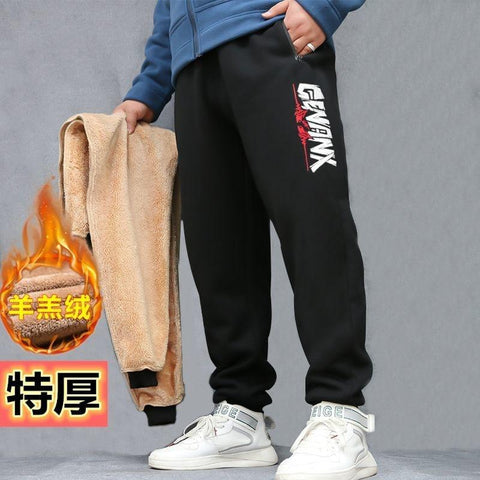 Lined Jogger Pants Winter Bottoms Cold Weather-MF00433-Veeddydropshipping