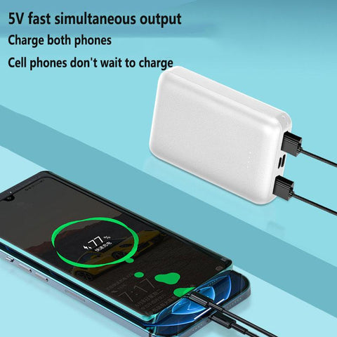 Xiaomi 10000mah Power Bank Non-sleep Standby Battery Ups Uninterruptible 5v/3a Small-PA00484-Veeddydropshipping