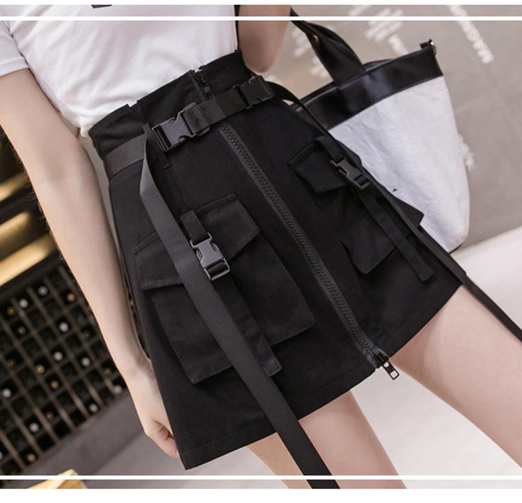 Women A Line Short Tool Skirt-Veeddydropshipping