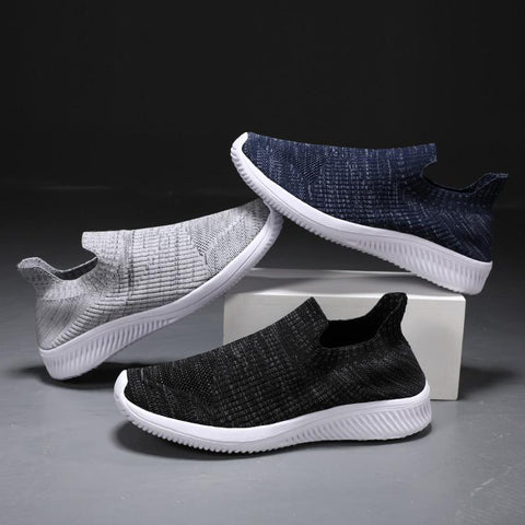 Men Sneakers Slip On Flats Shoes Men Loafers Walking-BS01378-Veeddydropshipping