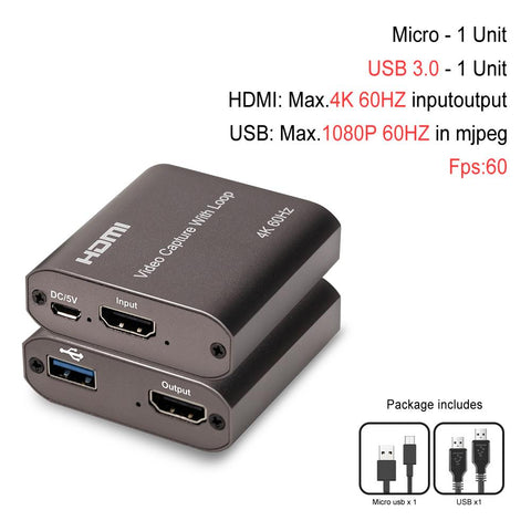 HDMI Video Capture Card  Board Game Record -CO00094-Veeddydropshipping