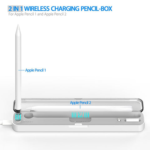 Magnetic Wireless Charger Pencil Box-CO00448-Veeddydropshipping