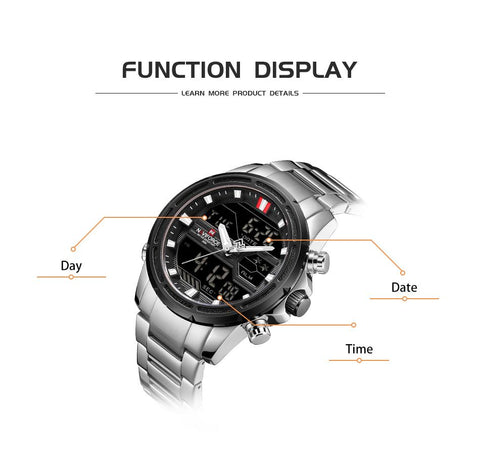 Watches for Men Luxury Brand Digital Chronograph Sport Quartz-JW00803-Veeddydropshipping