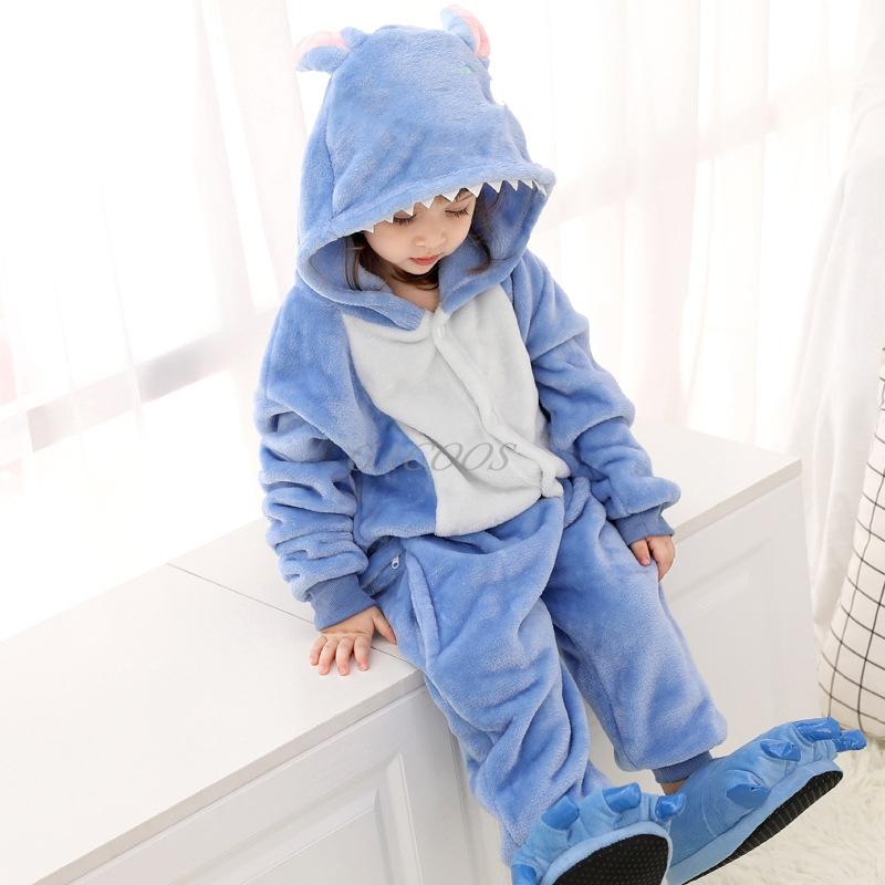Children Pajamas Kids Baby Girls Boys Anime Jumpsuits Costume Long-TB01065-Veeddydropshipping
