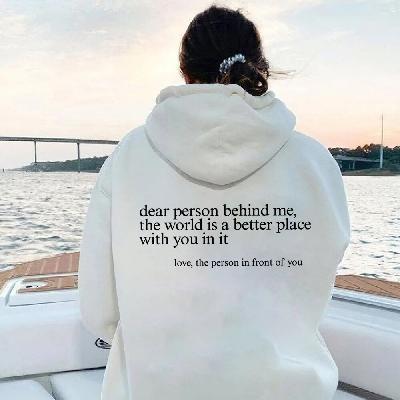 Behind Me.the World Is A Better Place with