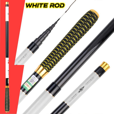 Carp Telescopic Fishing Rod Carbon Fiber Feeder Ultralight Portable For Freshwater Stream -OS00407-Veeddydropshipping