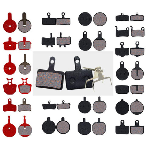 1 Pair Bicycle Disc Brake Pads Semi-Metallic Hydrauli Disc Brake-AM00173-Veeddydropshipping