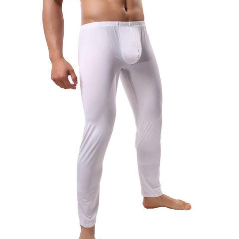Ice Silk Protruding Penis Pocket Gay Underwear Home Lounge-MF01548-Veeddydropshipping