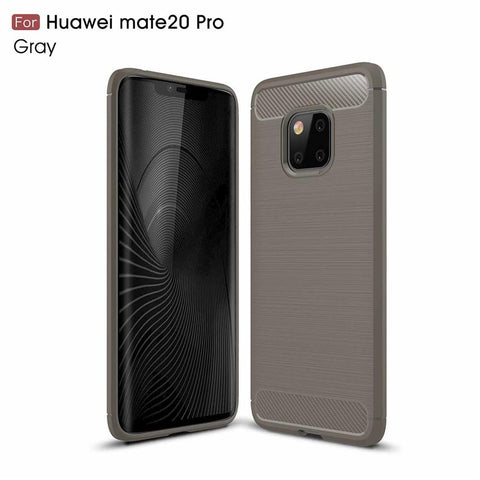 For Huawei Mate 20 Pro Case Silicone Rugged Armor Soft Back Cover Case-PA00270-Veeddydropshipping