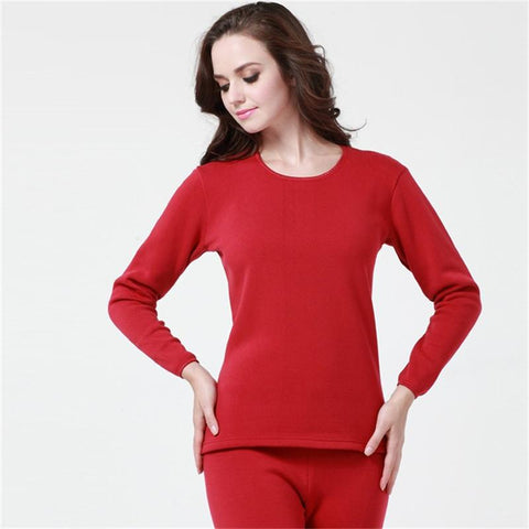 Men Thermal Underwear Sets thin fleece solid color keep-MF01551-Veeddydropshipping