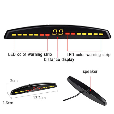 YASOKRO Car Parking Sensor Auto Parktronic LED Display Reverse-AM00135-Veeddydropshipping