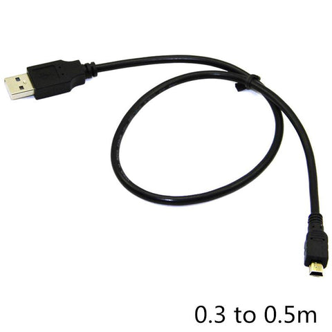 0.3m 0.5m 150cm 3 Meters 5m 2.0 Mini USB Charger Power Cable Cord -CE00384-Veeddydropshipping
