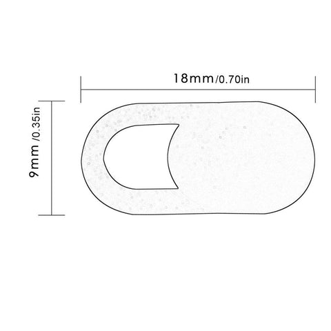 6pcs Webcam Cover Privacy Protective Cover Mobile Computer-PA01243-Veeddydropshipping