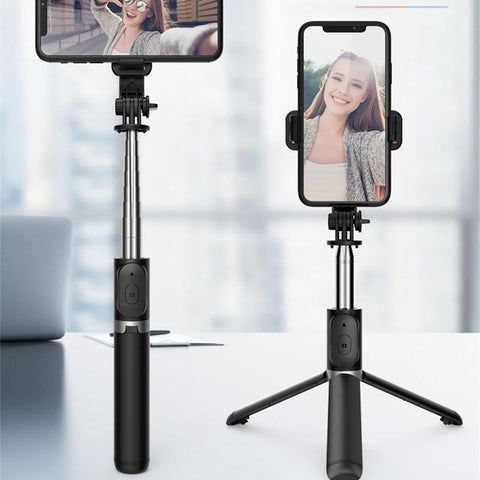 Extend Tripod For Smartphone Camera Selfie Tripods With Phone Holder 1/4 Screw-CE00381-Veeddydropshipping