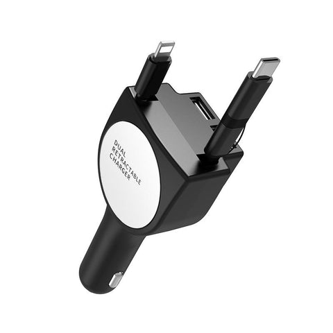 2021 Hot Selling 36w Fast Charging Retractable USB Car-PA01138-Veeddydropshipping
