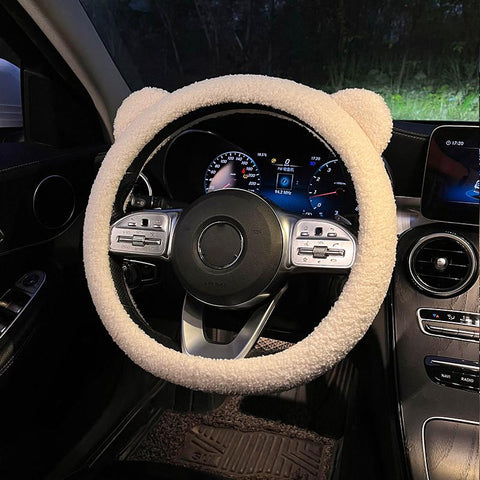 Bear Ear Car Interior Accessories Car Steering Wheel-AM01504-Veeddydropshipping