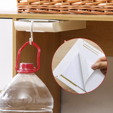 Under Desk Stand Self-adhesive Under-drawer Storage-HA00814-Veeddydropshipping