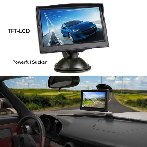 Car Monitor 4.3 inch TFT LCD HD Digital Display Monitor For Rearview Reverse-AM00690-Veeddydropshipping