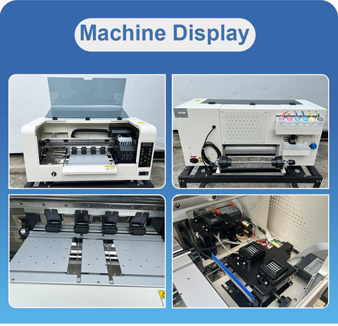 A3 DTF printer with dual XP600 printing head T-shirt printing machine heat transfer printing directly to film-Veeddydropshipping