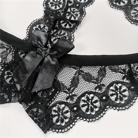 Lace Sexy Women Low Waist Panties Underwear-WF00746-Veeddydropshipping