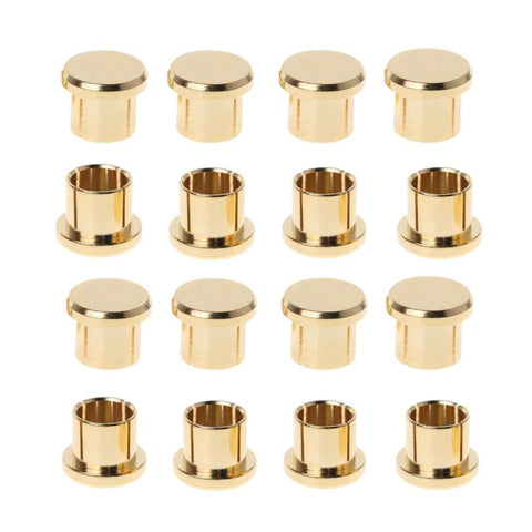 Gold Plated Rhodium RCA protection Cap Plug Short-Circuit Socket Phono Connector -CE00202-Veeddydropshipping