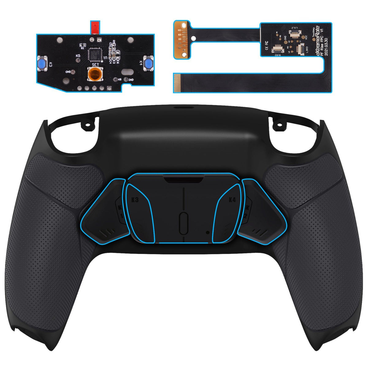 Remappable RISE 4.0 Remap Kit, Upgrade Board &amp; Redesigned Back Shell &amp-CE01307-Veeddydropshipping
