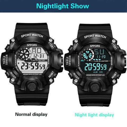 Fashion Sports Electronic Watch New Waterproof-JW00733-Veeddydropshipping