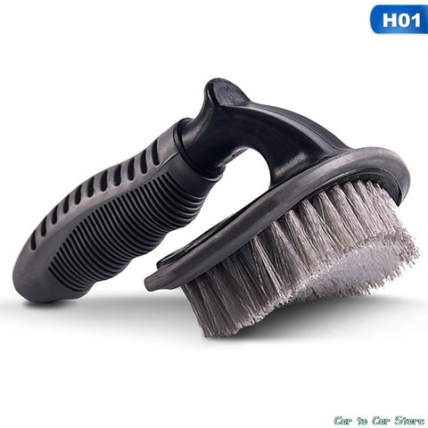 1PC Car Wheel Brush Tire Rim Washing Tool Vehicle Tyre Cleaning-AM00507-Veeddydropshipping