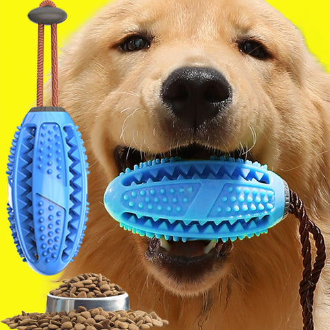 Dog Toy Bulldog Teeth Brush Chew Ball-HA01488-Veeddydropshipping