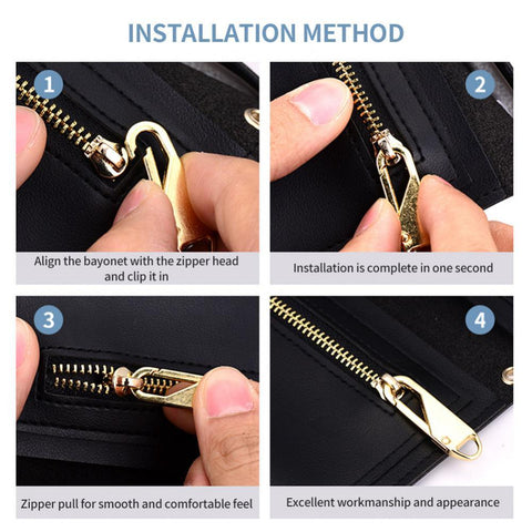 Replacement Zipper Slider Clothes Wallet Bag Zipper-HA00078-Veeddydropshipping