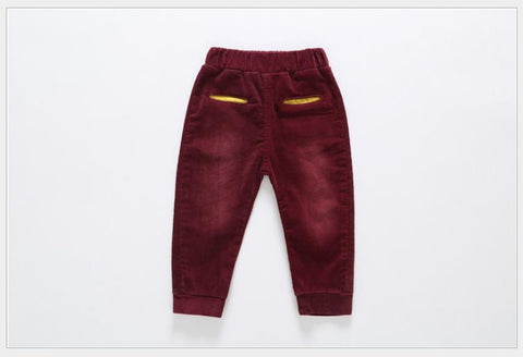 Kids Jeans Time-limited 2019 New Baby Boys Clothing Thicken Winter Warm-TB01260-Veeddydropshipping