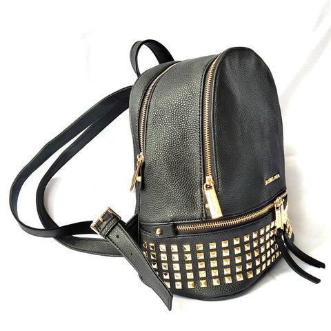 PU leather women&#39;s bag rivet women&#39;s backpack-BS00024-Veeddydropshipping