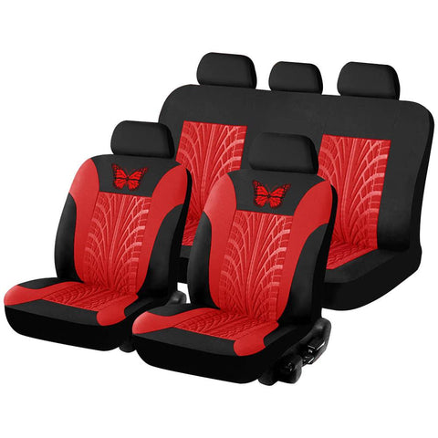 Most Auto with Butterfly Pattern Tire Track Detail Styling Protector-AM01498-Veeddydropshipping