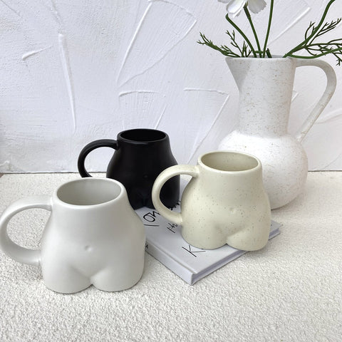 Ceramic Mug Milk Taste Butt Body Shape-HA01294-Veeddydropshipping