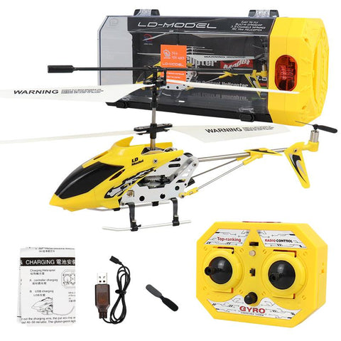 3.5 Channel USB RC Helicopter Flying Mini Remote Control Alloy Aeroplane-TB01406-Veeddydropshipping