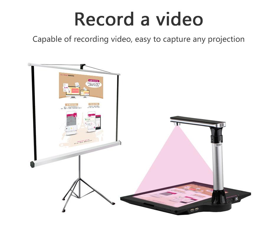 Scanner W1200 Pro Book Document Camera, 12 Mega-pixel, Camera 1200dpi HD, Capture Size A3, A4, A5,-Veeddydropshipping