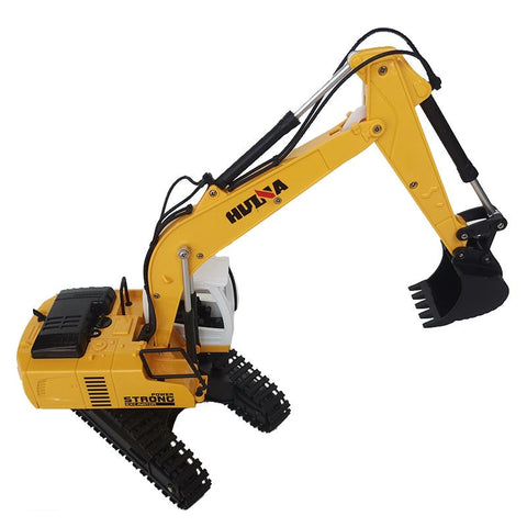 New 6CH Simulated Huina RC Excavator Caterpillar Truck Toy 1:24 Scale Digger-TB01426-Veeddydropshipping