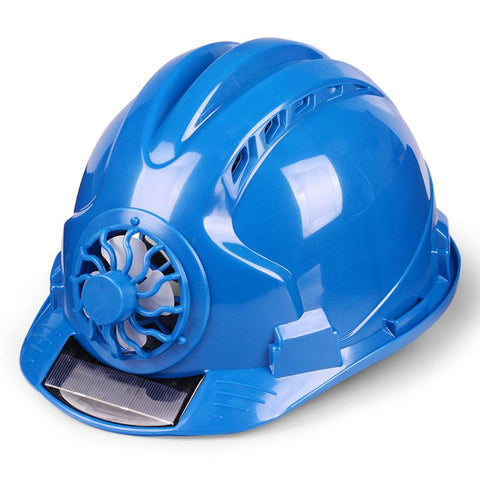 Solar Power Fan Safety Helmet Outdoor Protective Construction Hard Hat ABS Material Working Workplace Cap Powered-CO00689-Veeddydropshipping