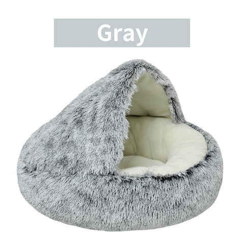Pet Cat Bed Round Cat Cushion House-HA01972-Veeddydropshipping