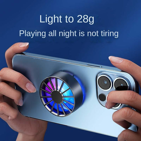 Magnetic Mobile Phone Air-cooled Radiator For Gaming PUBG Low Noise Fast Heat Dissipation-PA00690-Veeddydropshipping